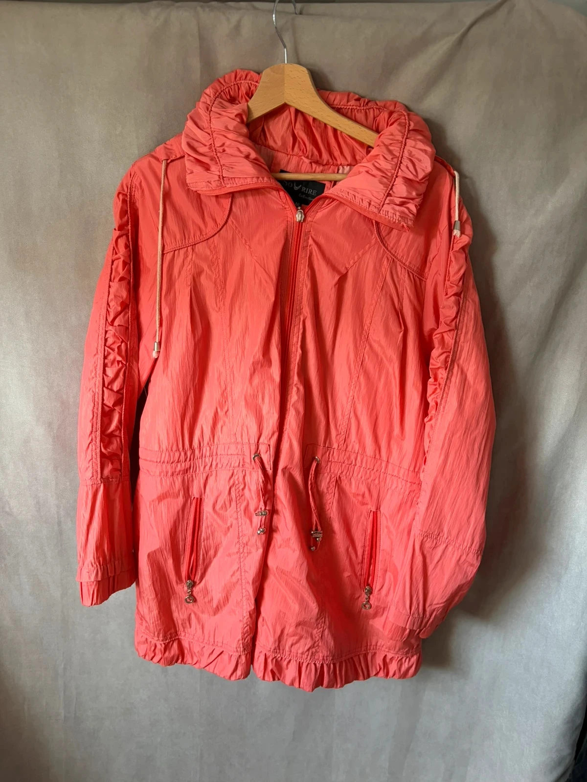 Veste kway coupe vent taille 46 sourire